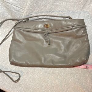 Vintage Etienne Aignier Gray Leather Purse